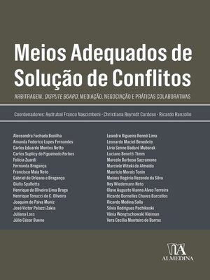 cover image of Meios Adequados de Solução de Conflitos